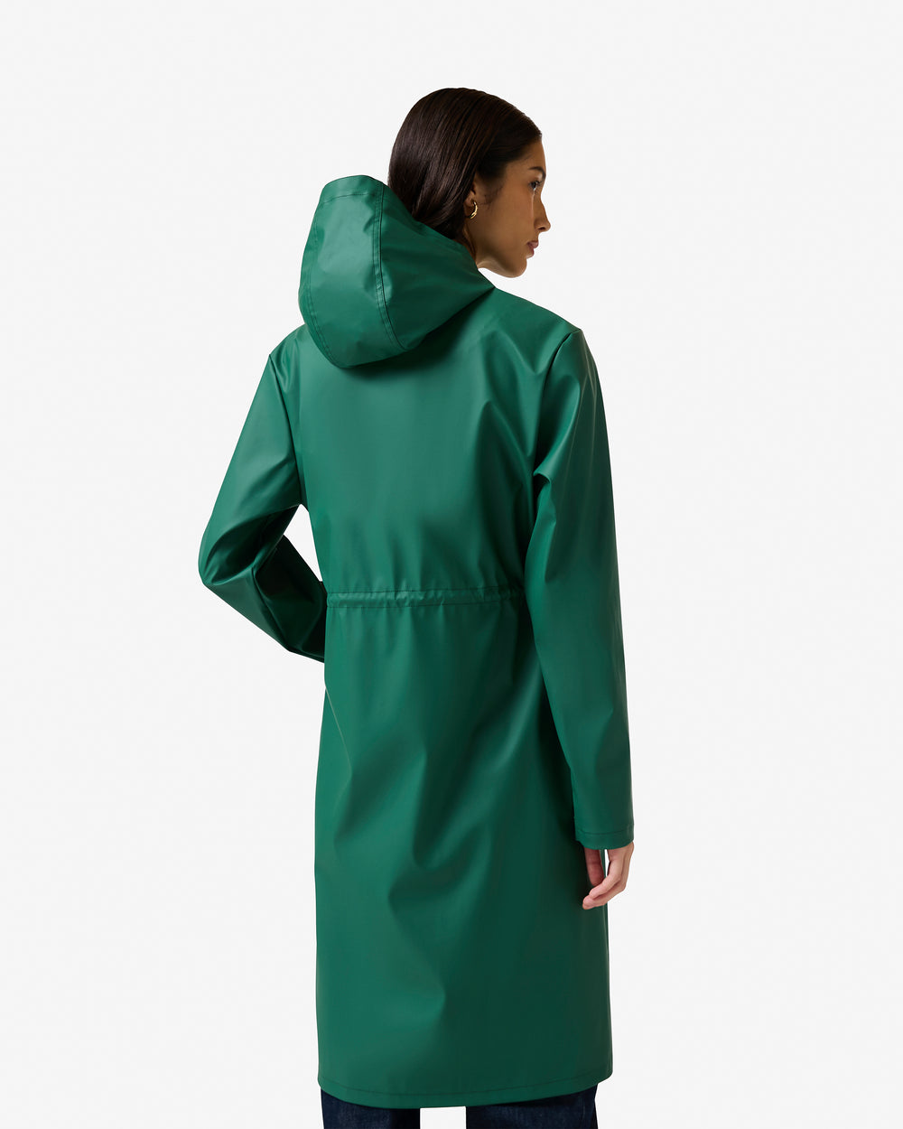 Women's Melissa PU Long Windbreaker