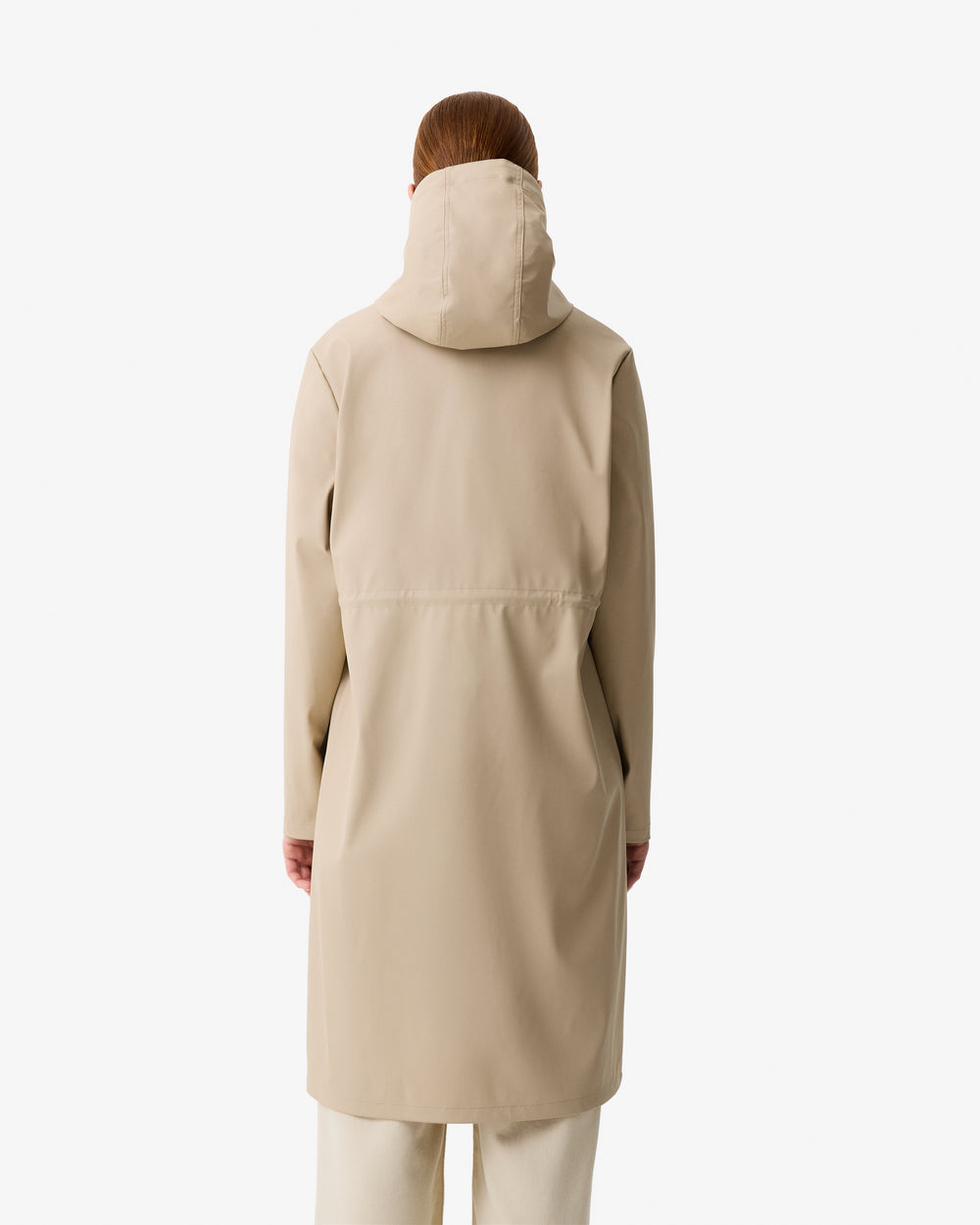 Women's Melissa PU Long Windbreaker