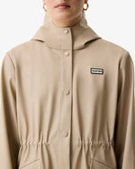 Women's Melissa PU Long Windbreaker