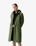 Melissa Long PU Windbreaker
