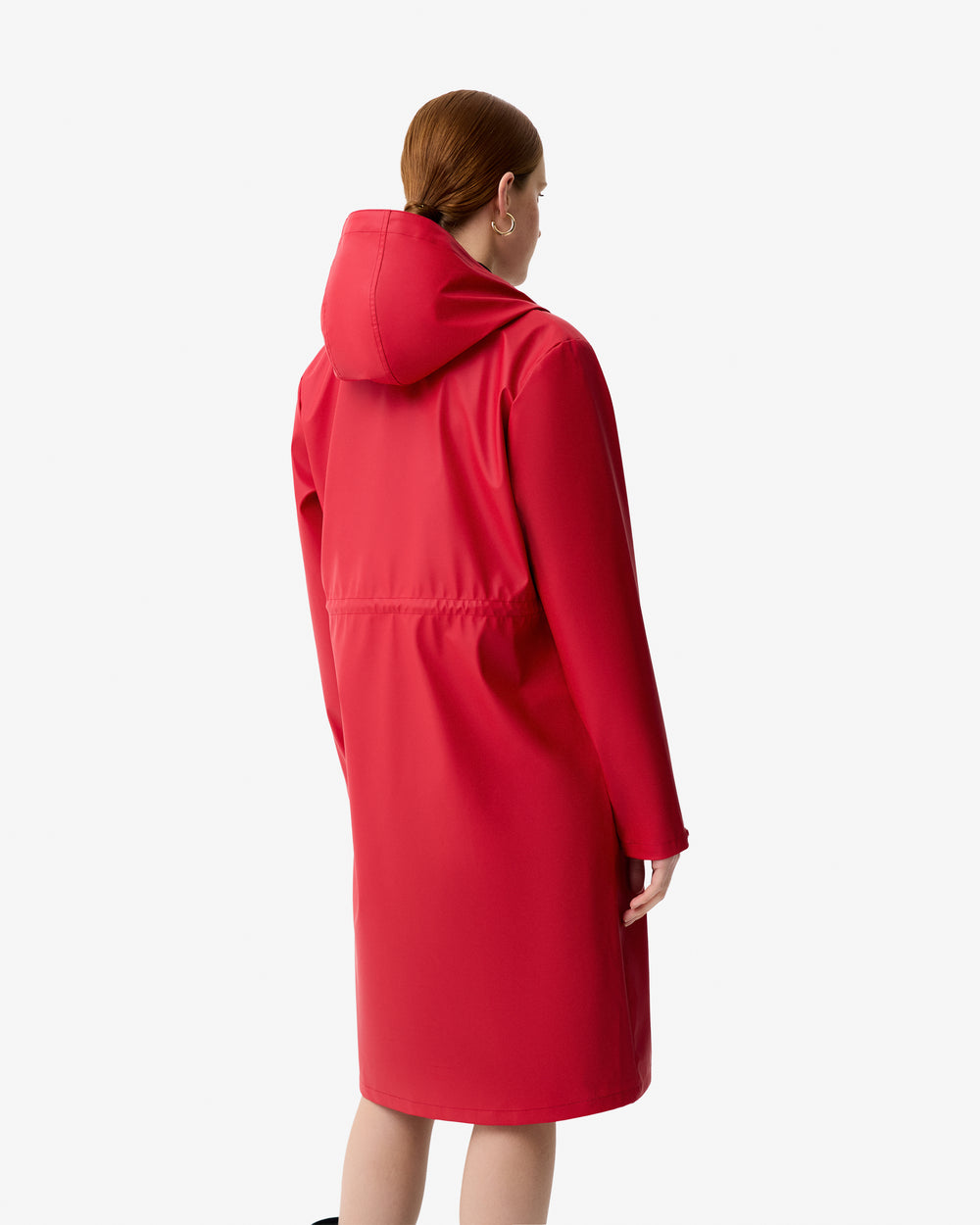 Women's Melissa PU Long Windbreaker