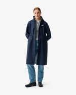 Women's Melissa PU Long Windbreaker