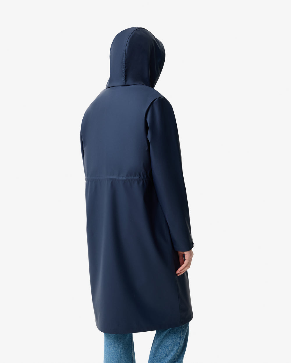 Women's Melissa PU Long Windbreaker