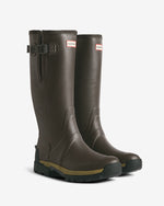 Men's Chocolate Brown Balmoral Adjustable 3mm Neoprene Wellington Boot