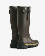 Men's Chocolate Brown Balmoral Adjustable 3mm Neoprene Wellington Boot
