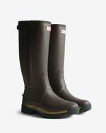Men's Chocolate Brown Tall Zip Up Neo Lined Tech Balmoral Boot