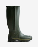 Men's Dark Olive Tall Zip Up Neo Lined Tech Balmoral Boot