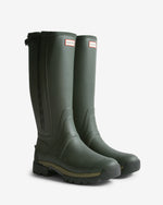 Men's Dark Olive Tall Zip Up Neo Lined Tech Balmoral Boot