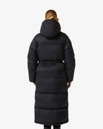 Women's Black Milfield Long Puffer Jacket