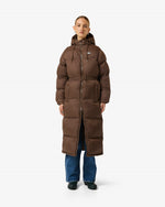 Women's Rain Drum Milfield Long Puffer Jacket