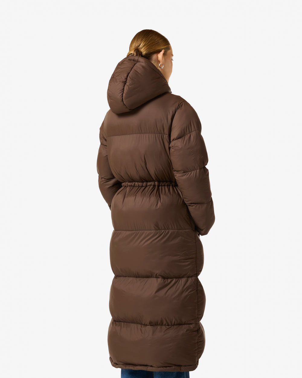Women's Rain Drum Milfield Long Puffer Jacket
