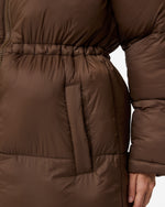 Women's Rain Drum Milfield Long Puffer Jacket