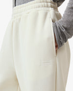 Women's Antique White Miriam Open Hem Trackpant