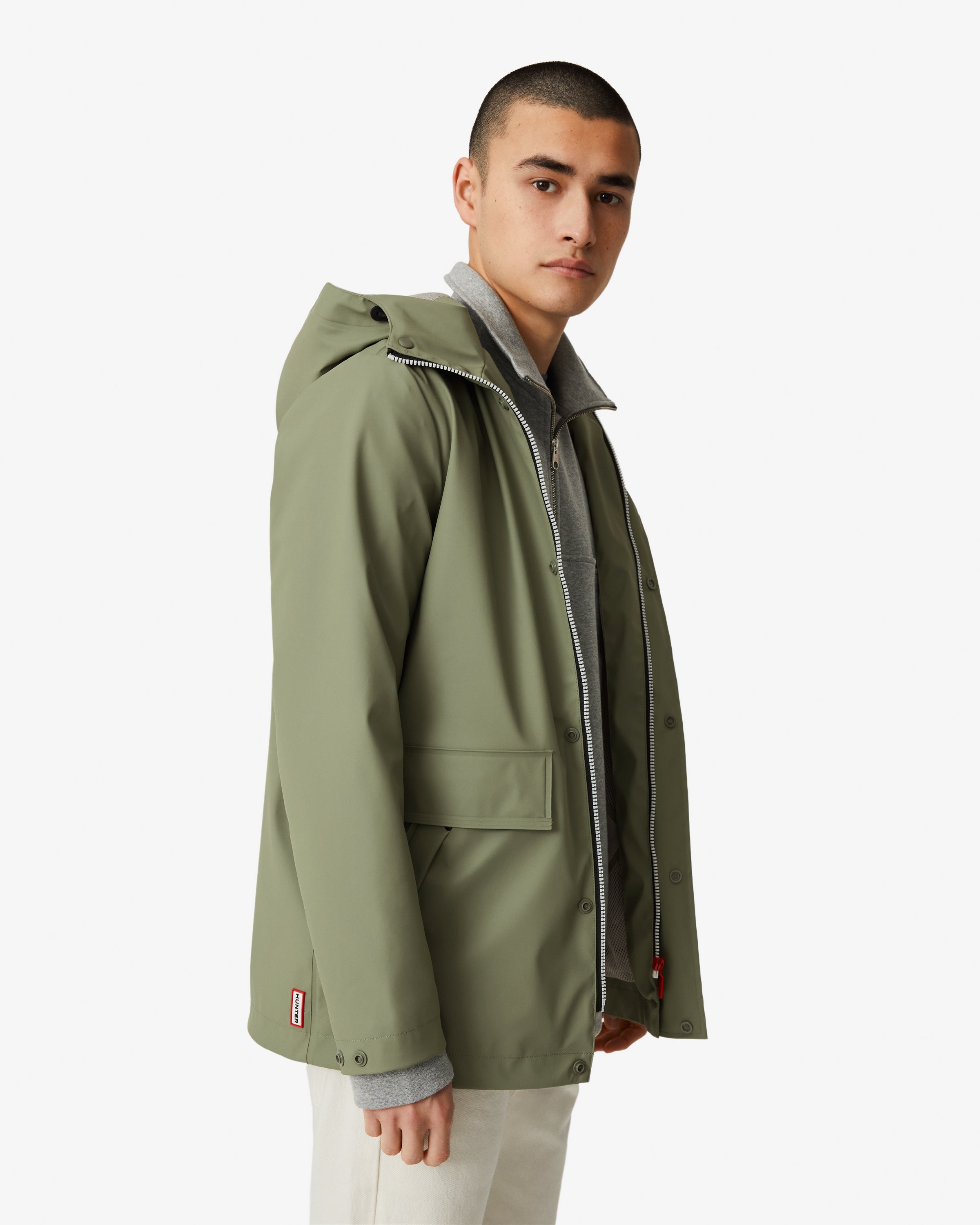 Hunter original store rain jacket