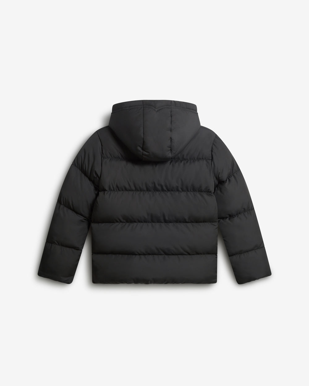 Kids Black Mohill Hooded Puffer Jacket