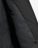 Kids Black Mohill Hooded Puffer Jacket
