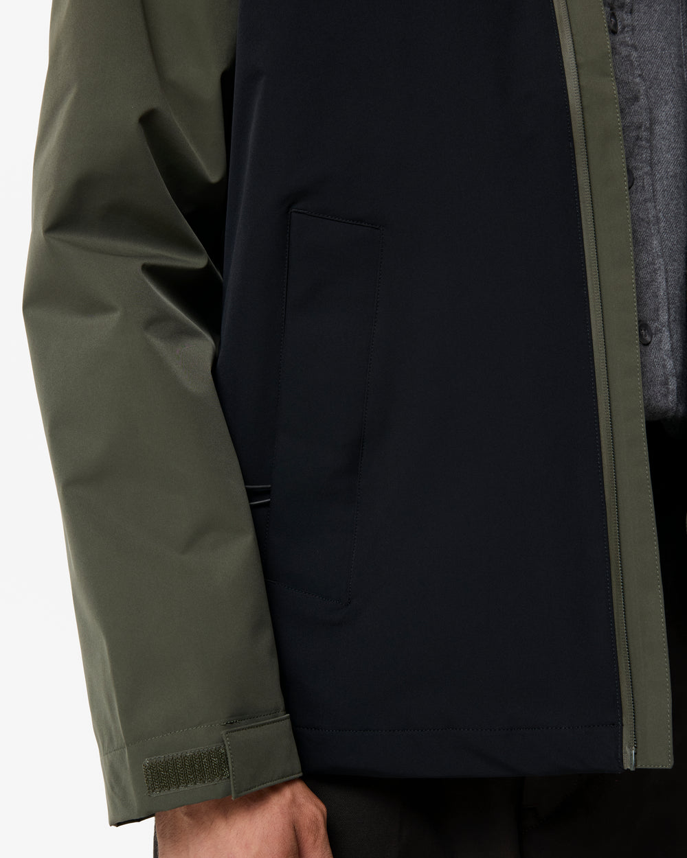 Men's Kambaba/Black Originals Colour Block Waterproof Jacket