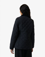 Women's Black Originals Fitted Quilted Jacket