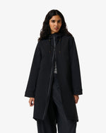 Women's Black Originals Long Waterproof Jacket