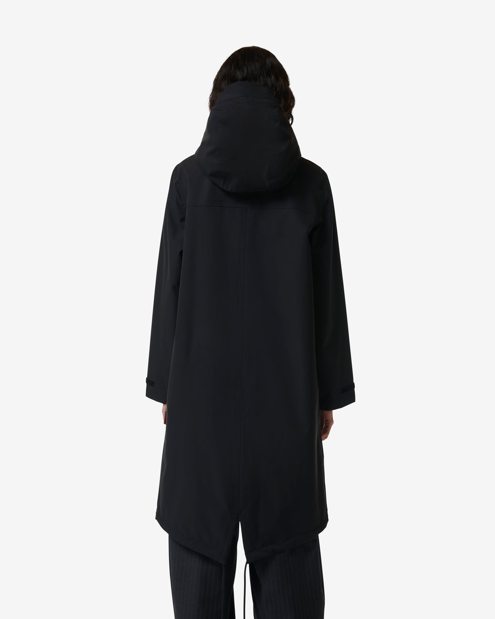Women's Black Originals Long Waterproof Jacket
