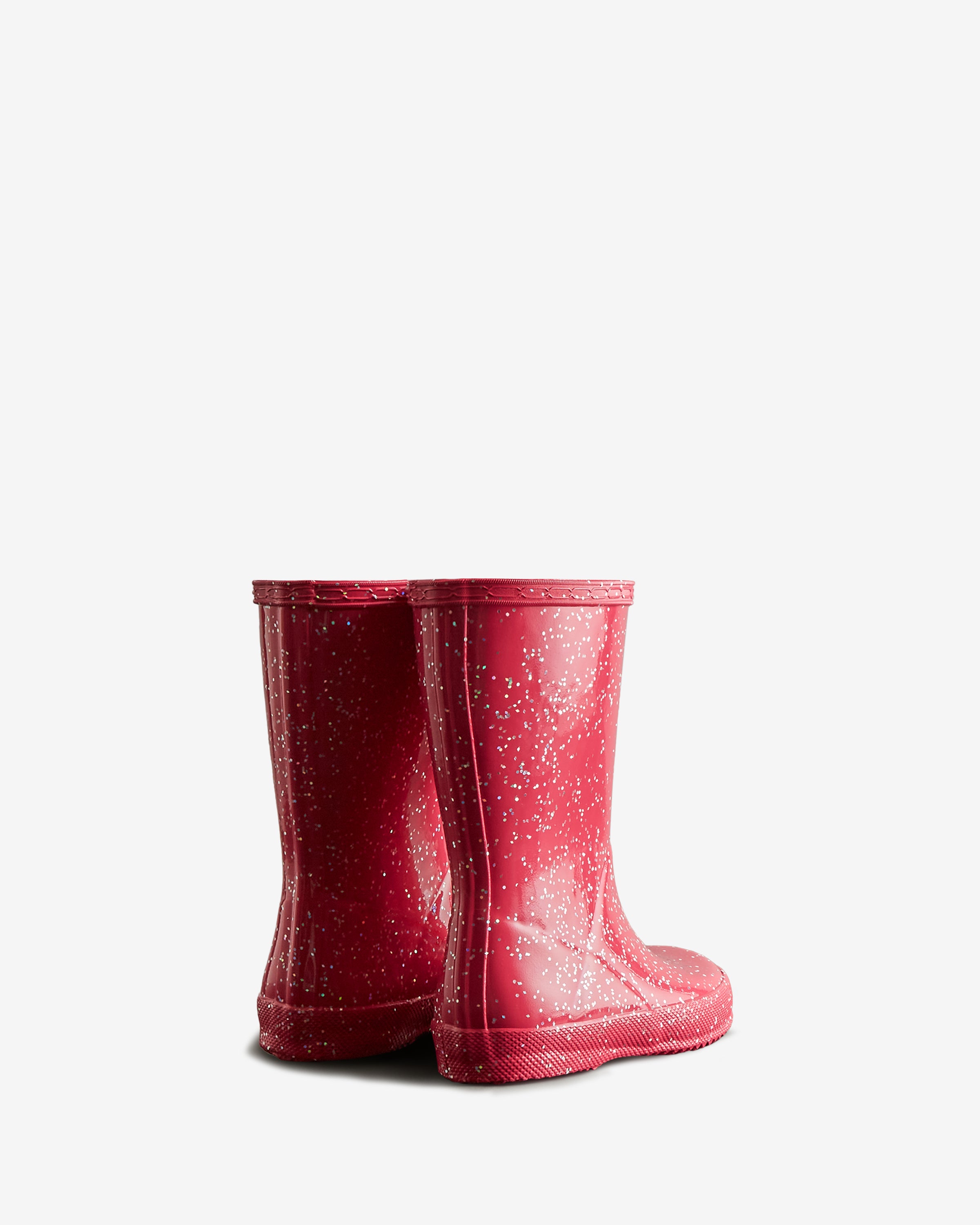 Pink glitter hunter boots sale