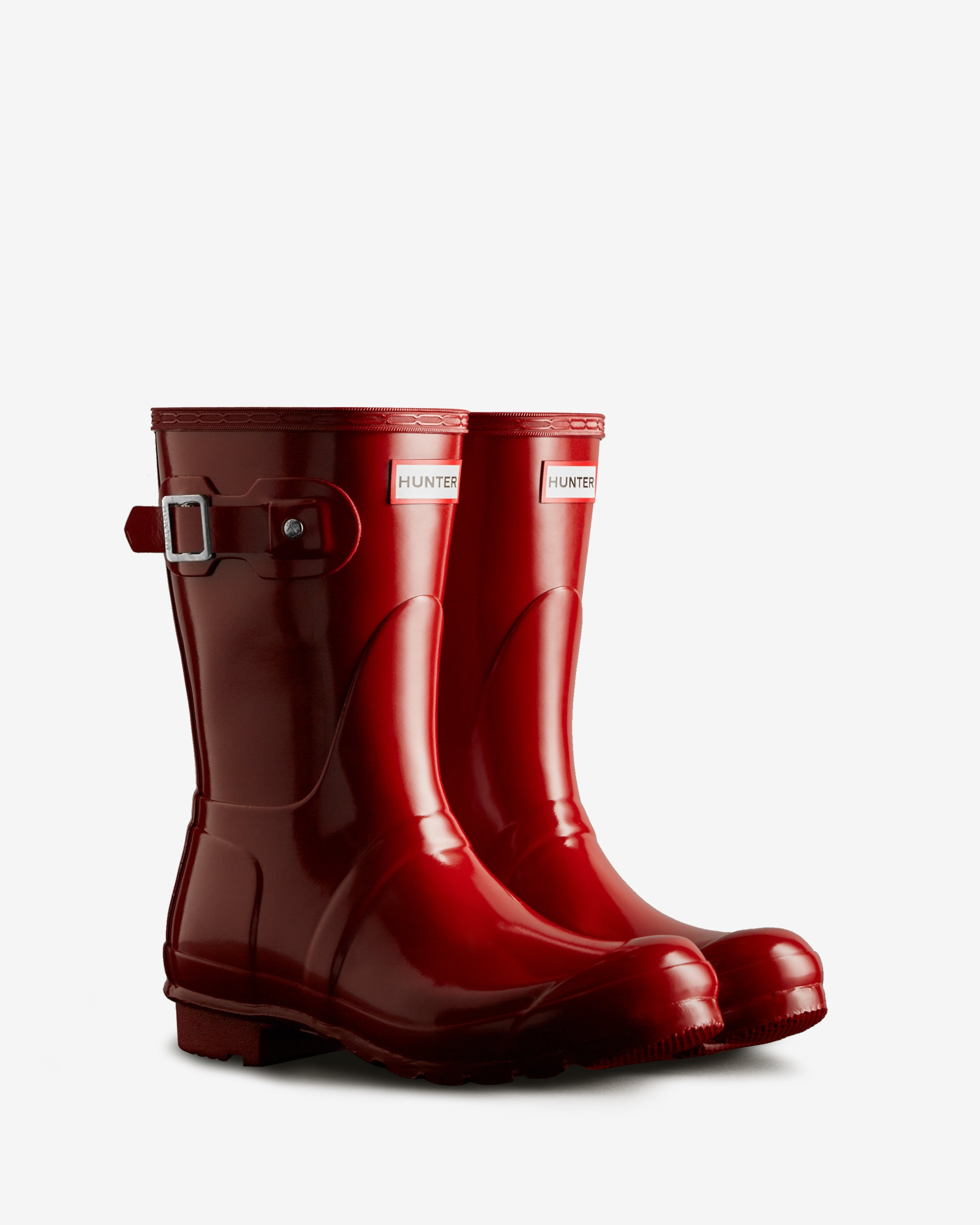 Red on sale wellingtons boots