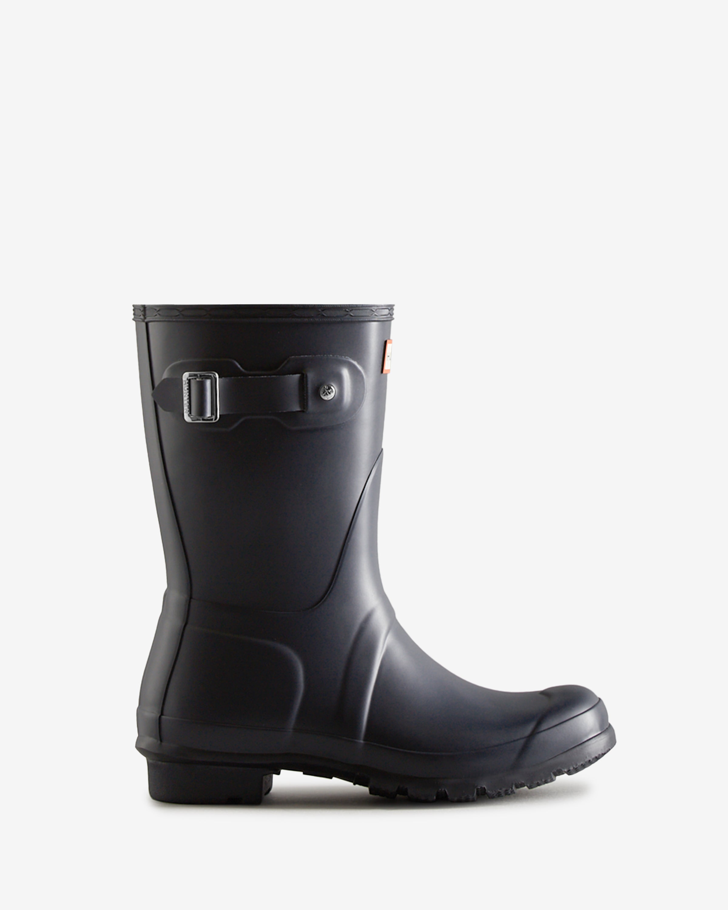 Short black sale womens rain boots