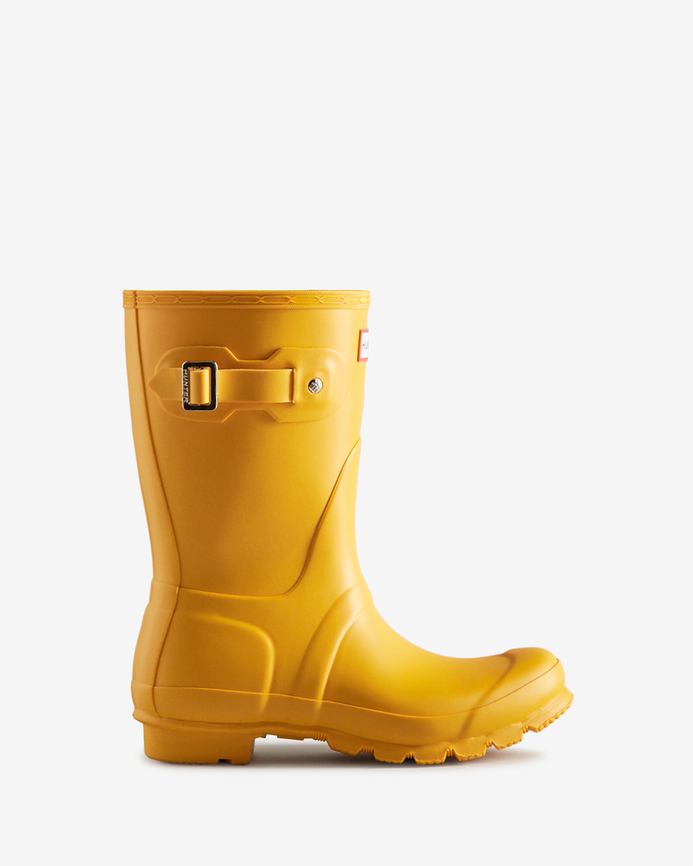 Matte yellow shop hunter boots