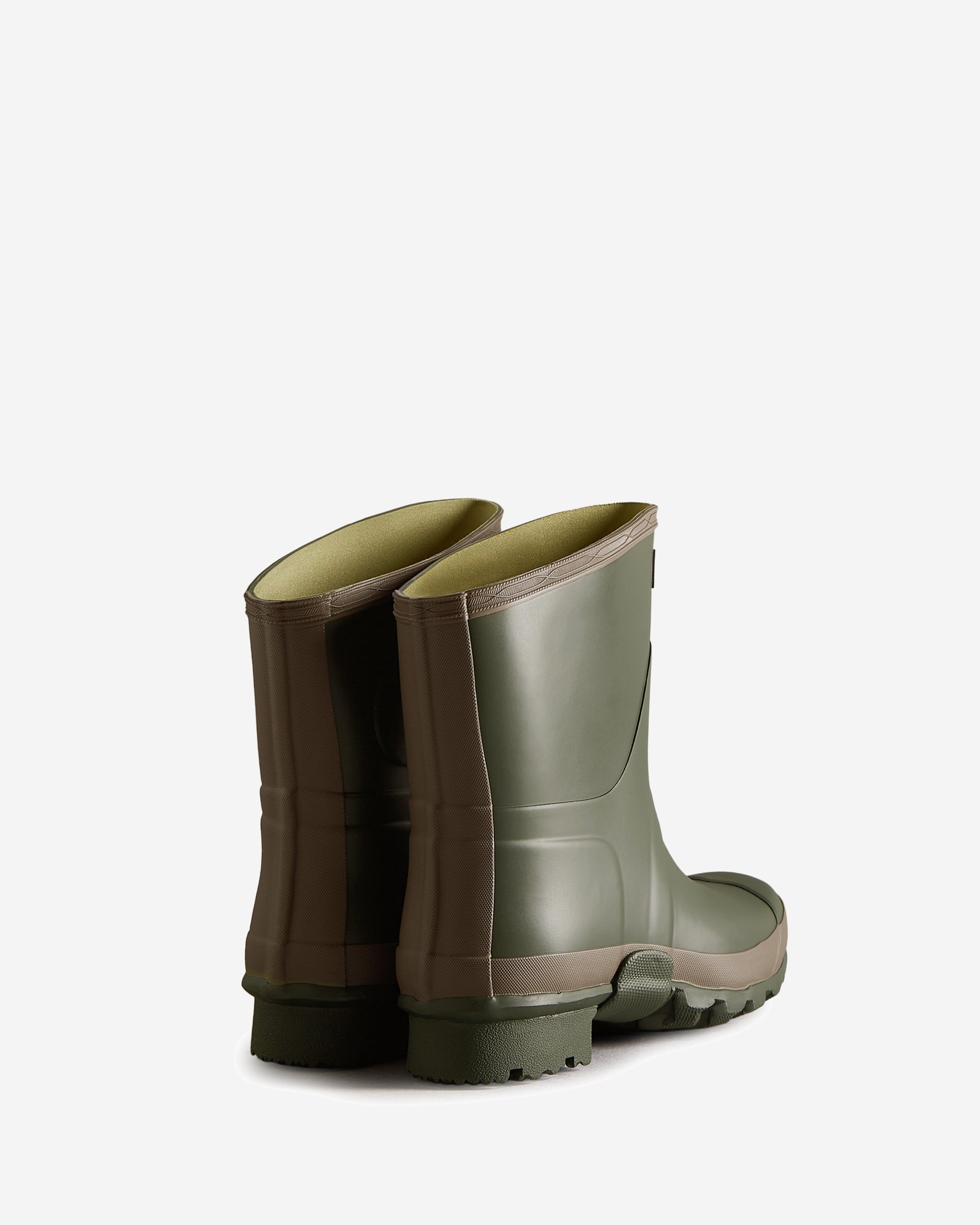 Women's Dark Olive Gardener Short Wellington Boot – Hunter Boots UK