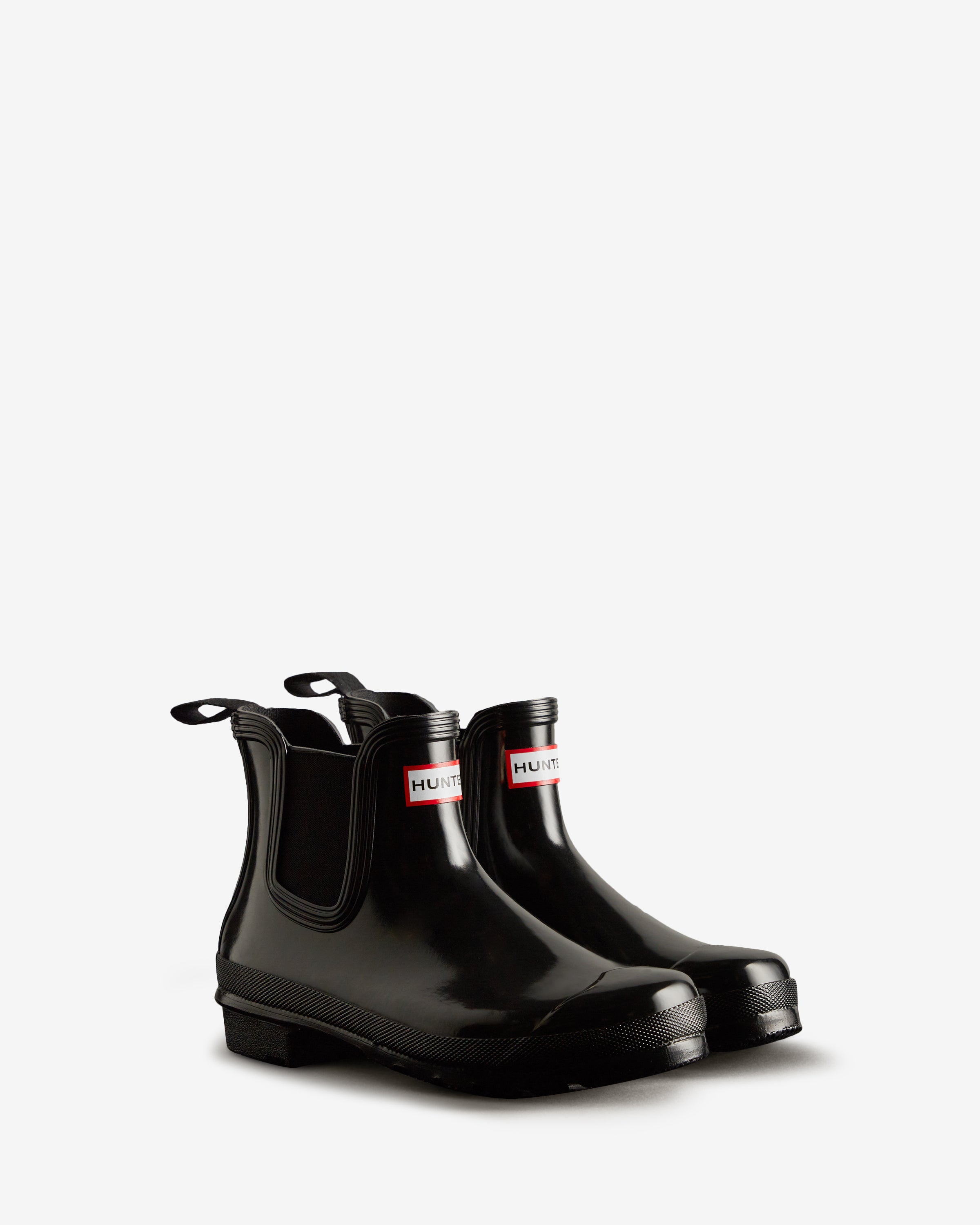 Black chelsea hot sale boot wellies