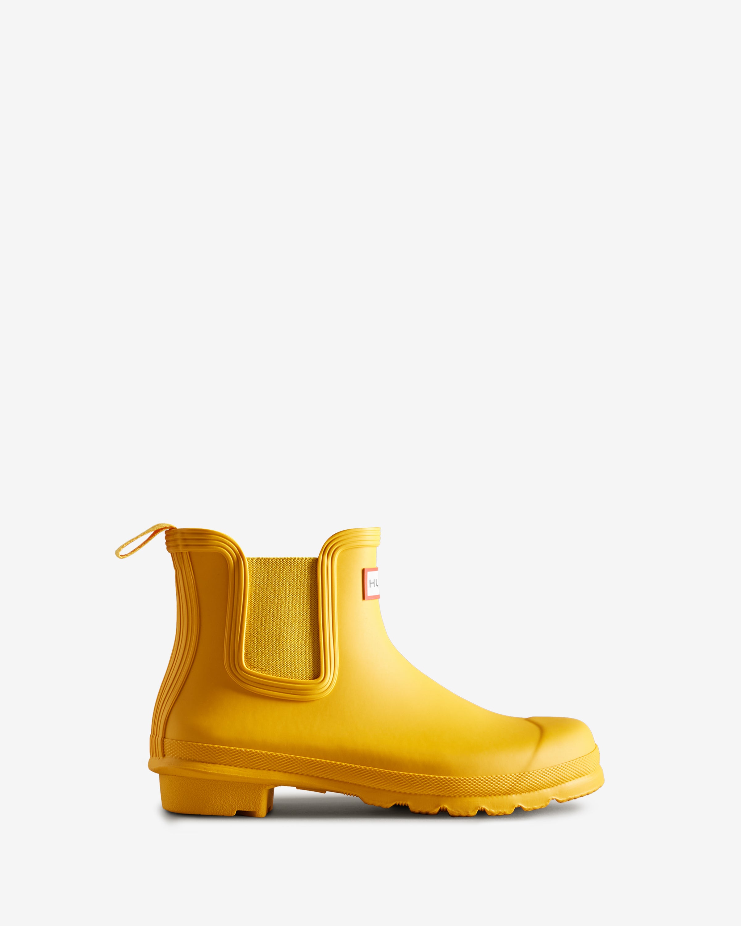 Yellow chelsea store hunter boots