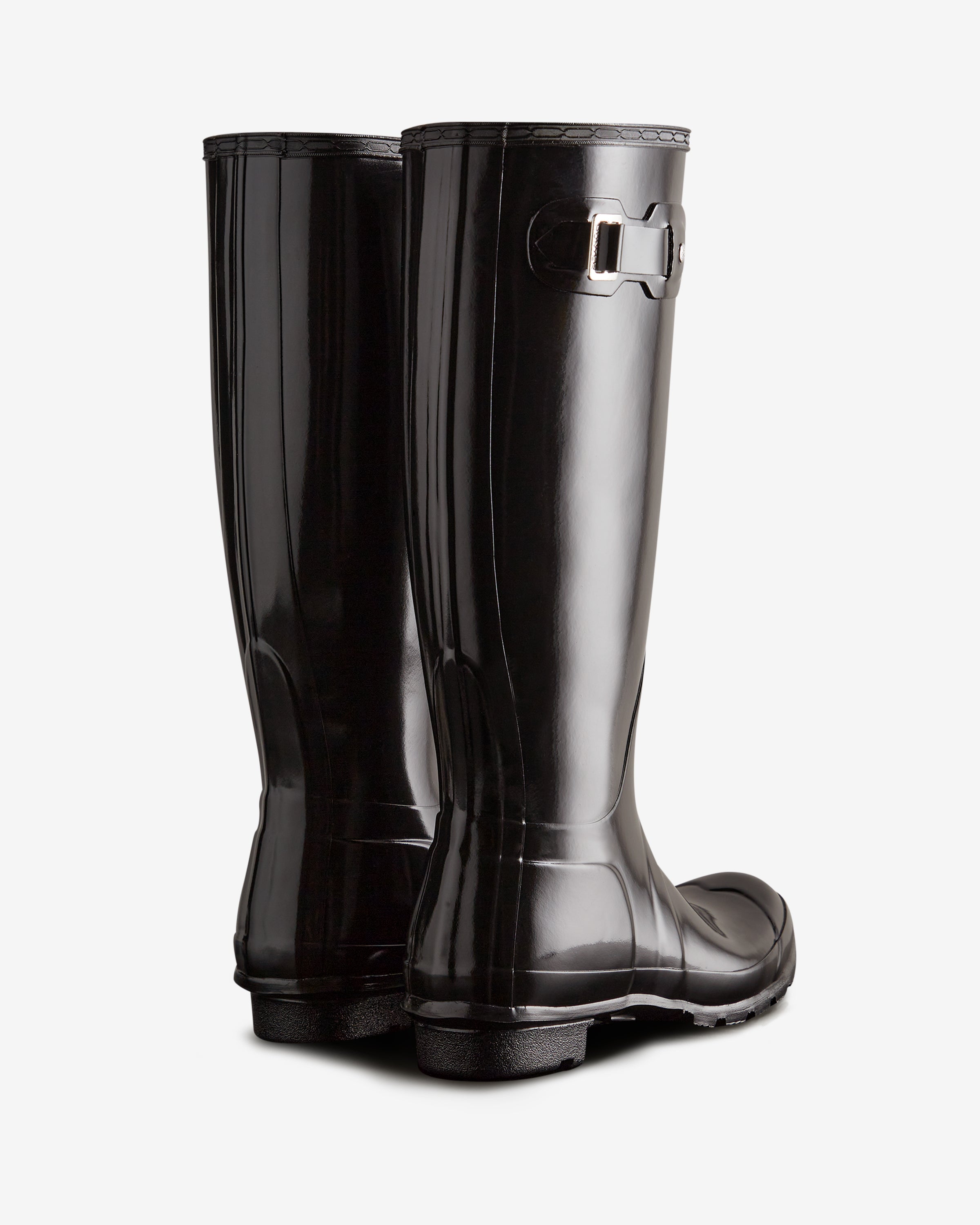 Hunter tall gloss top rain boots sale