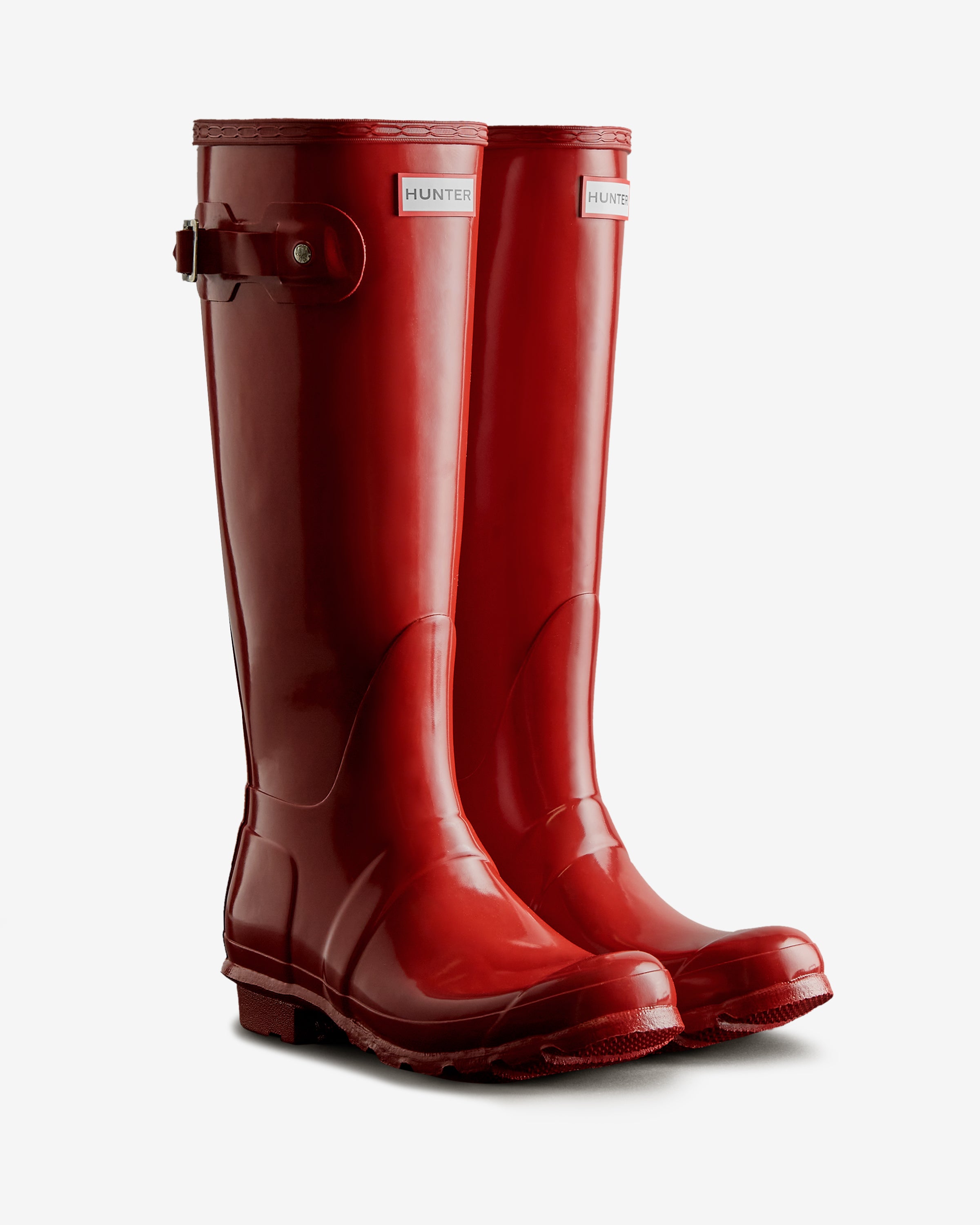 Women s Original Tall Gloss Wellington Boots Hunter Boots UK