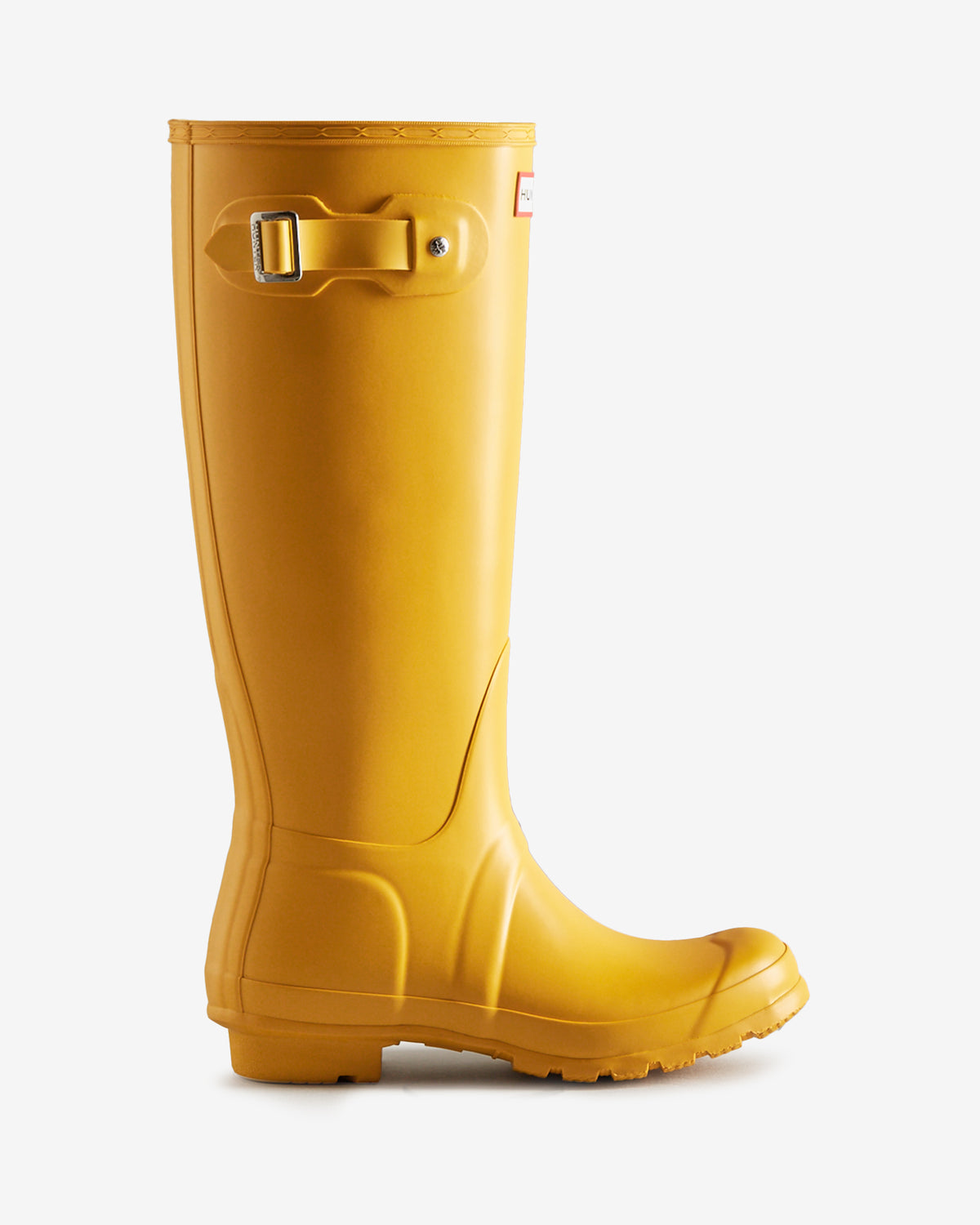 Hunter Boots Original Tall Yellow Wellington Boots
