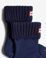 Kids Recycled Half Cardigan Cuff Boot Socks