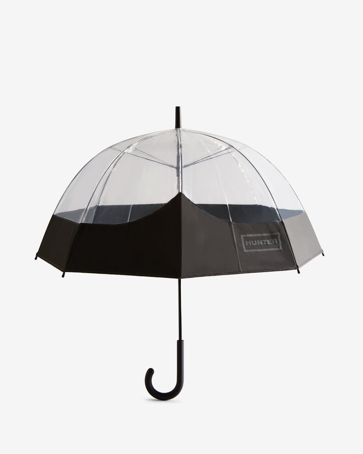 Black Transparent Moustache Bubble Umbrella