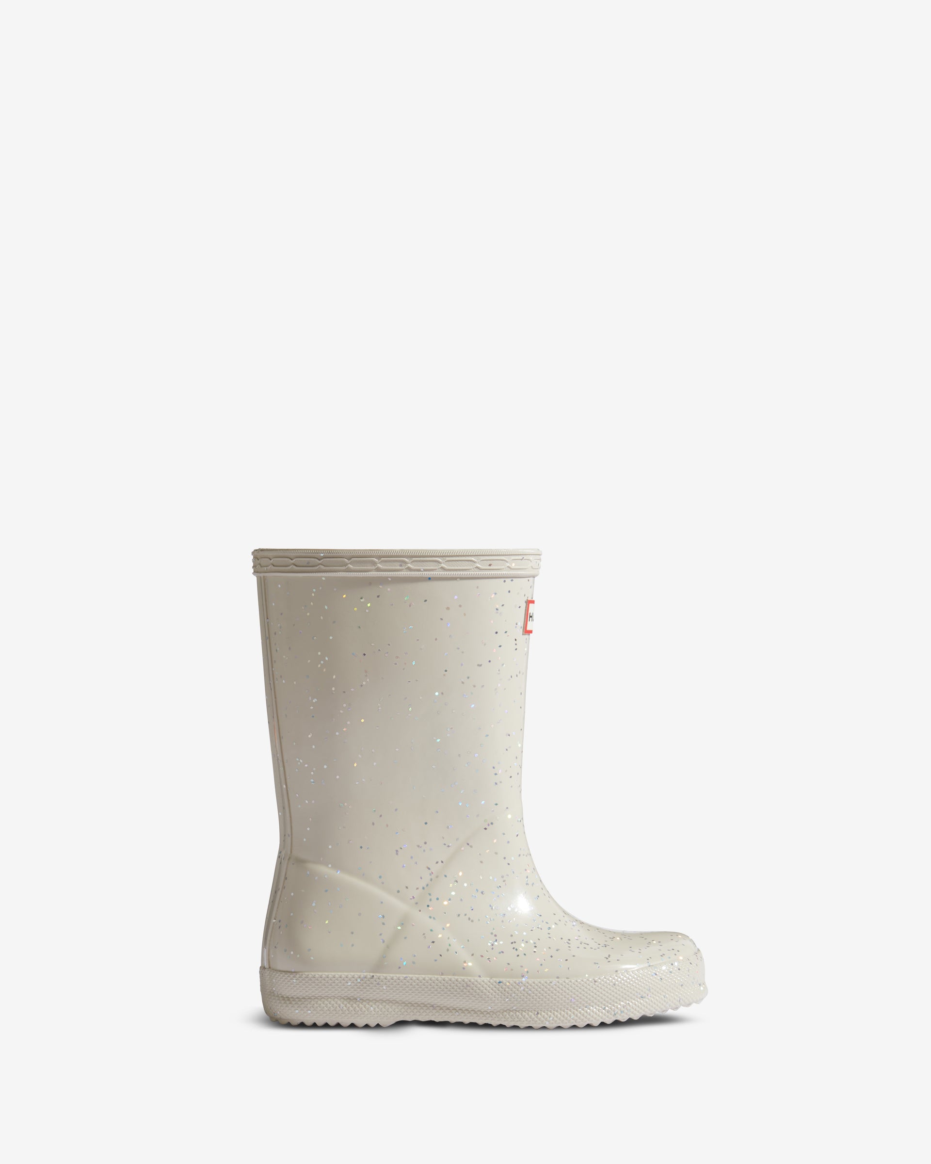 kids silver hunter boots