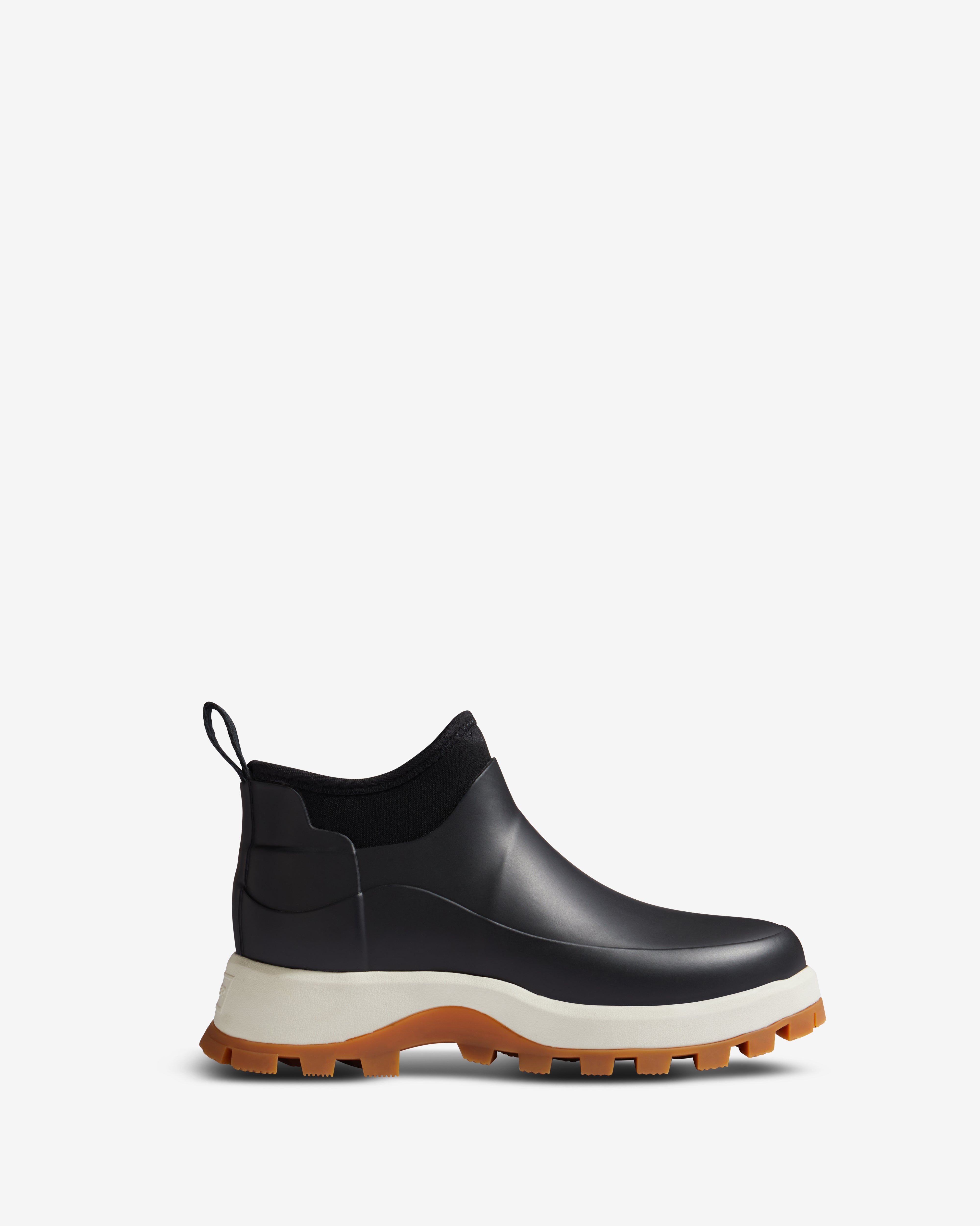 Black ankle 2025 hunter boots