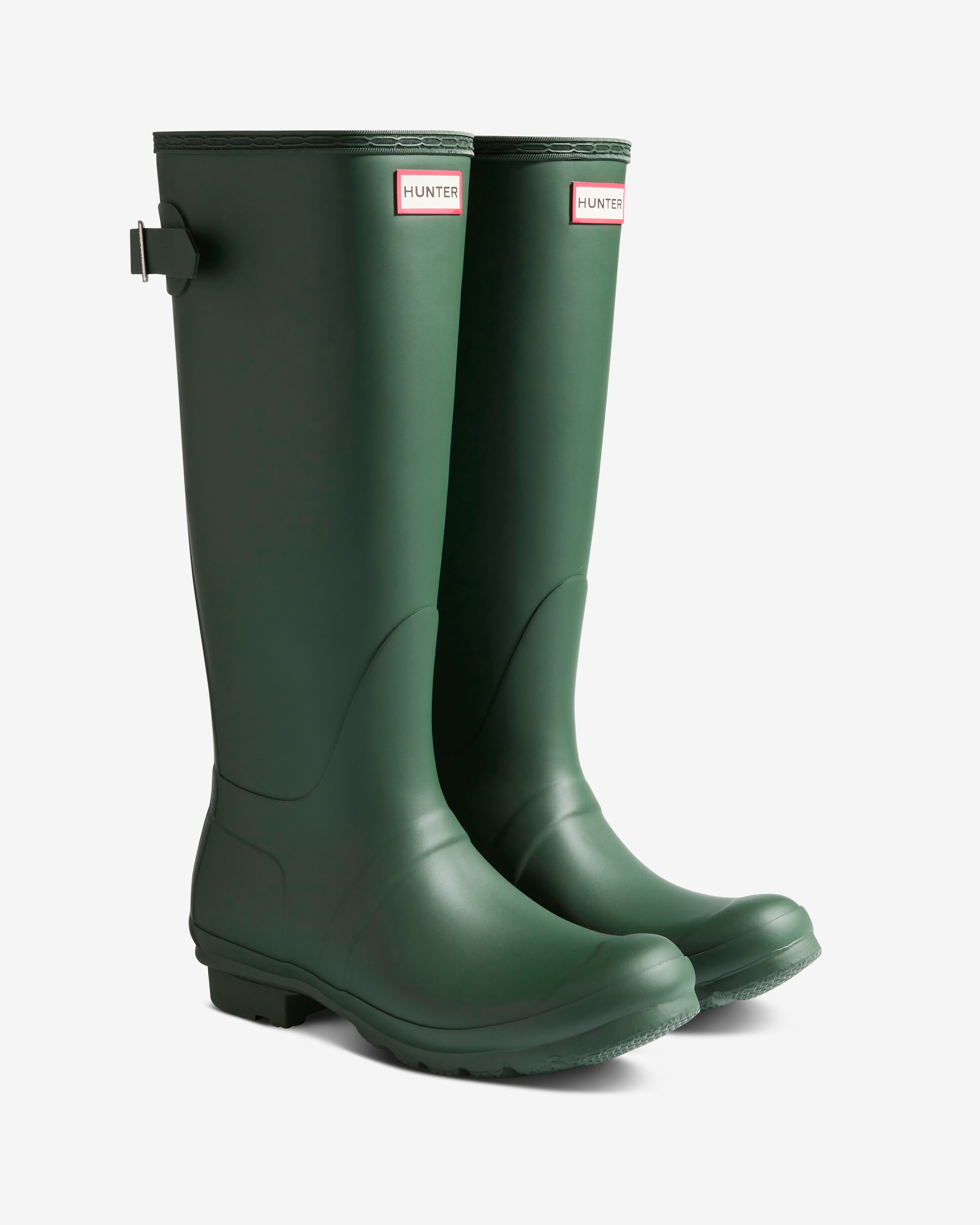 Women s Original Tall Back Adjustable Wellington Boots Hunter Boots UK