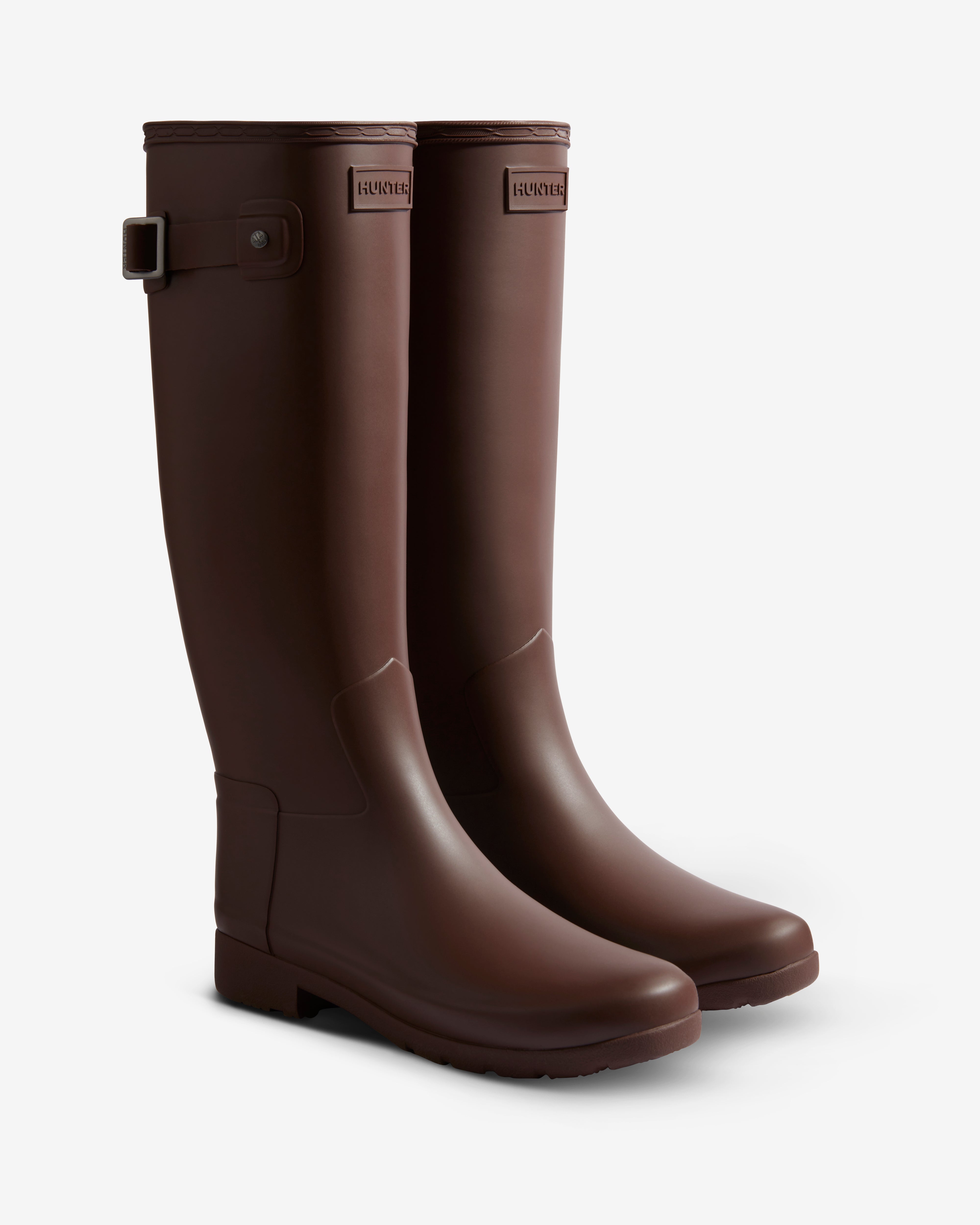 Hunter boots oxblood hotsell