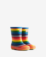 Kids First (18 Months-8 Years) Rainbow Wellington Boots