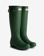 Women's Tartan Backstrap Tall Wellington Boots