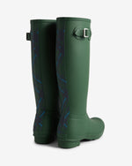 Women's Tartan Backstrap Tall Wellington Boots