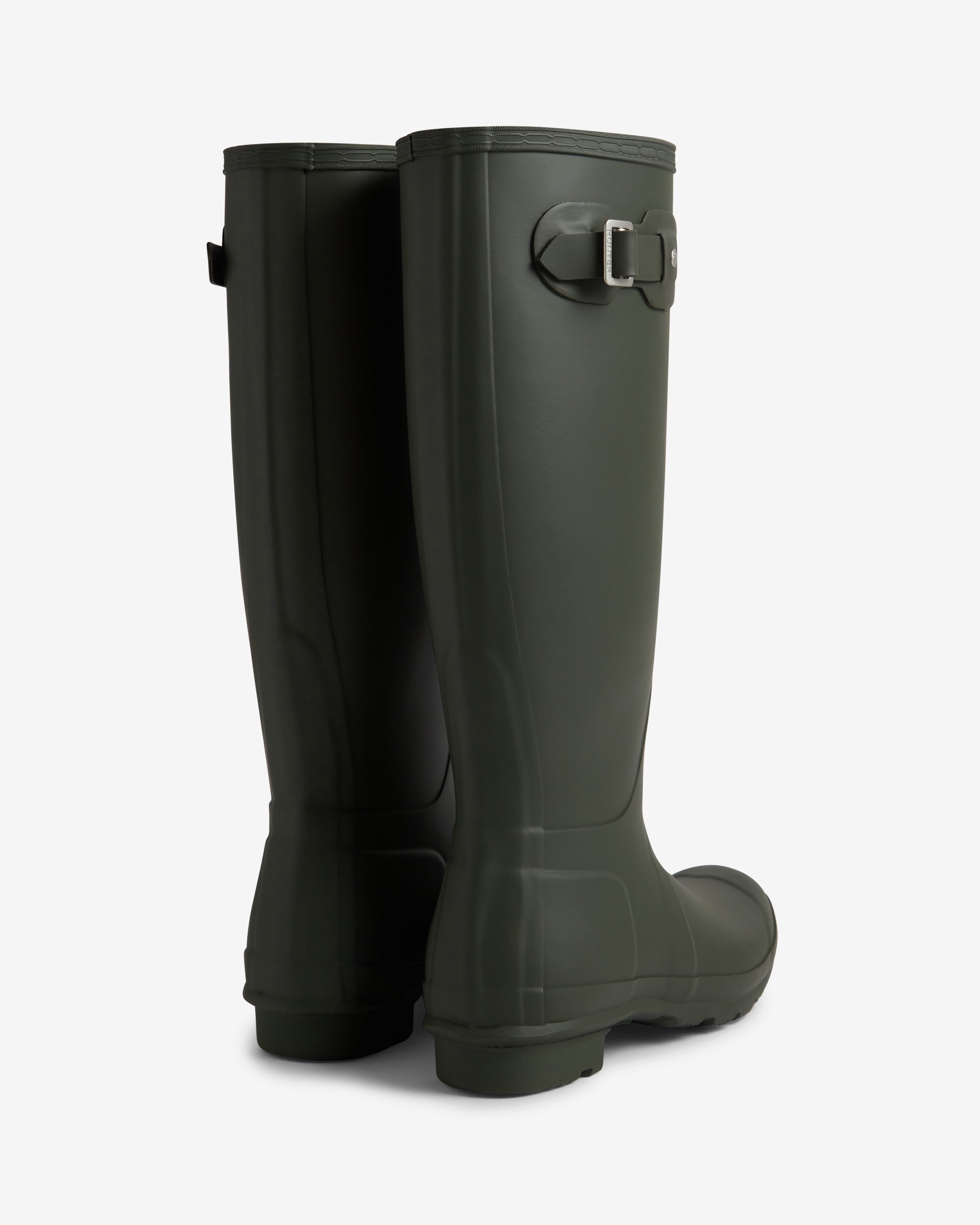 Women's Dark Olive Original Tall Wellington Boots – Hunter Boots UK