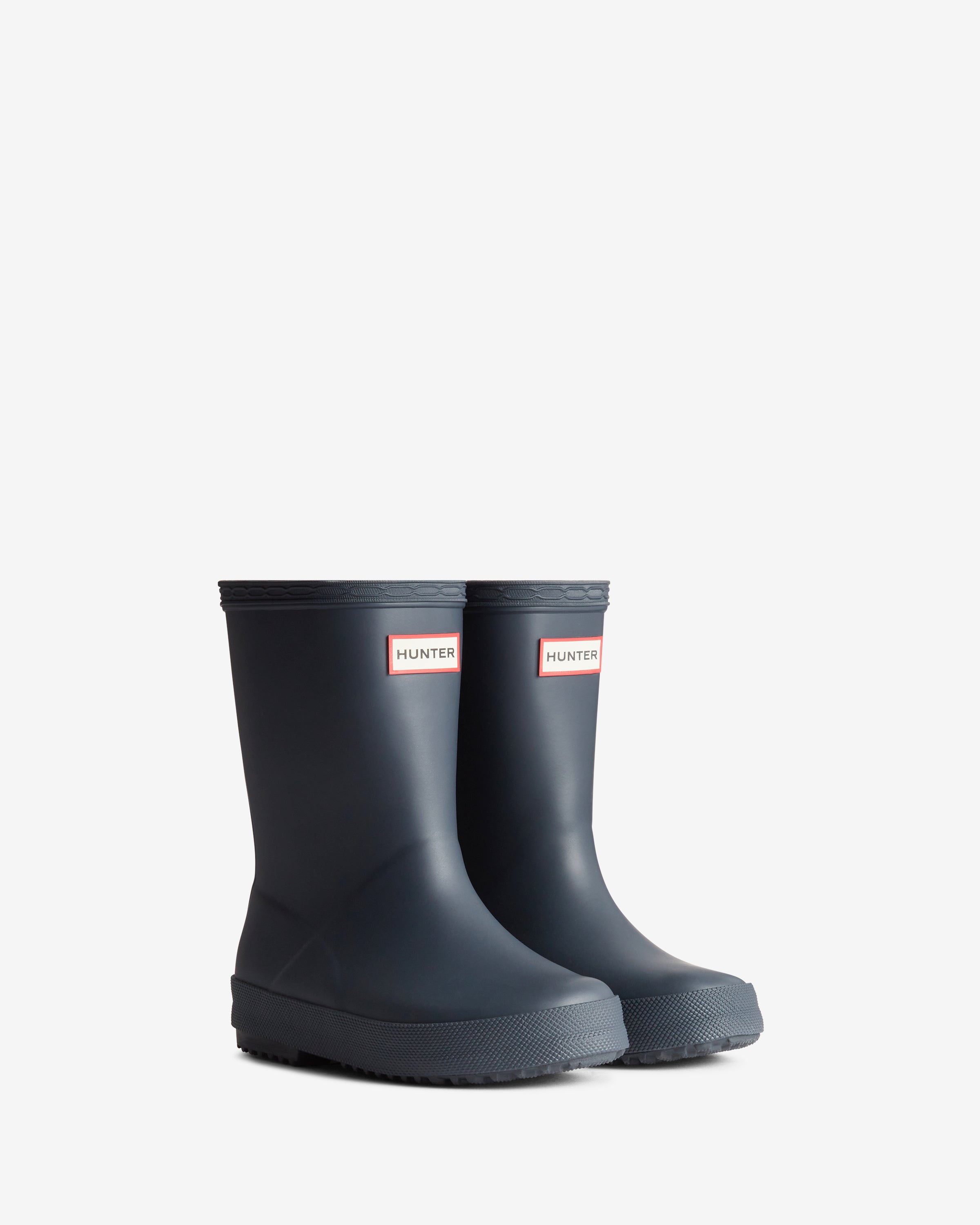 【新品】HUNTER made in UK UNISEX UK6(25cm) Original Kids First (18 Months-8 Years) Navy Wellington Boot