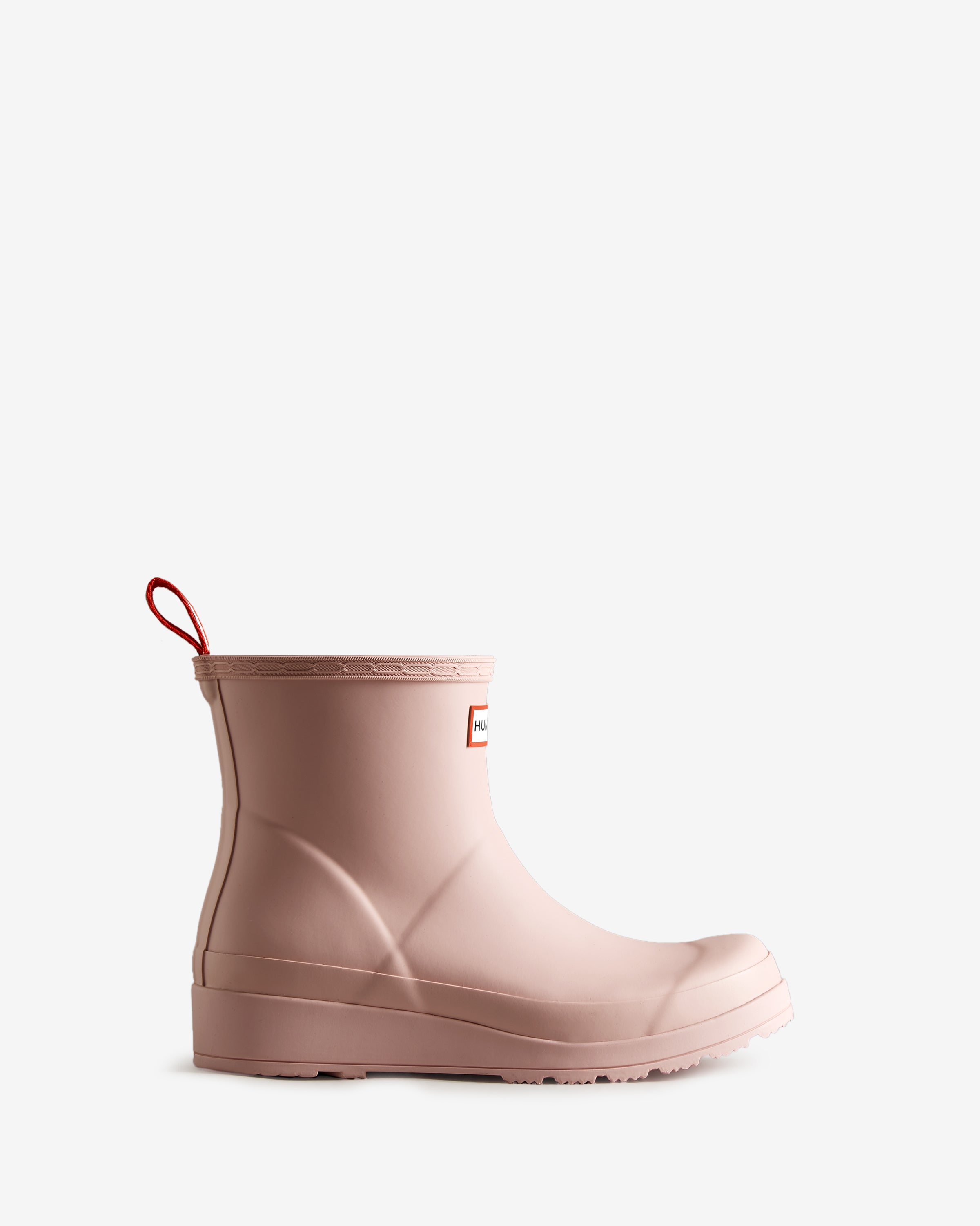 Pink short 2024 rain boots