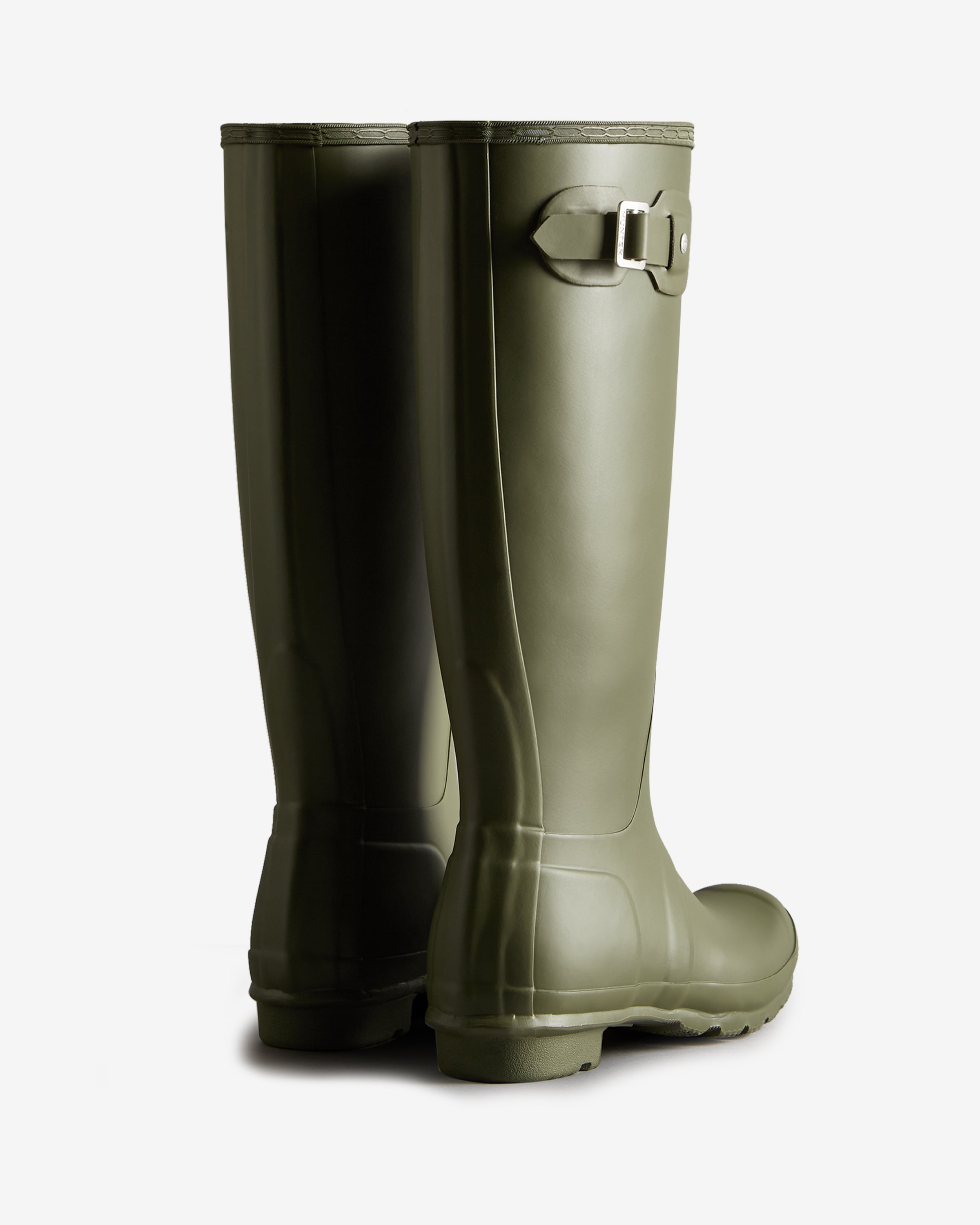 Hunter rain boots olive on sale green