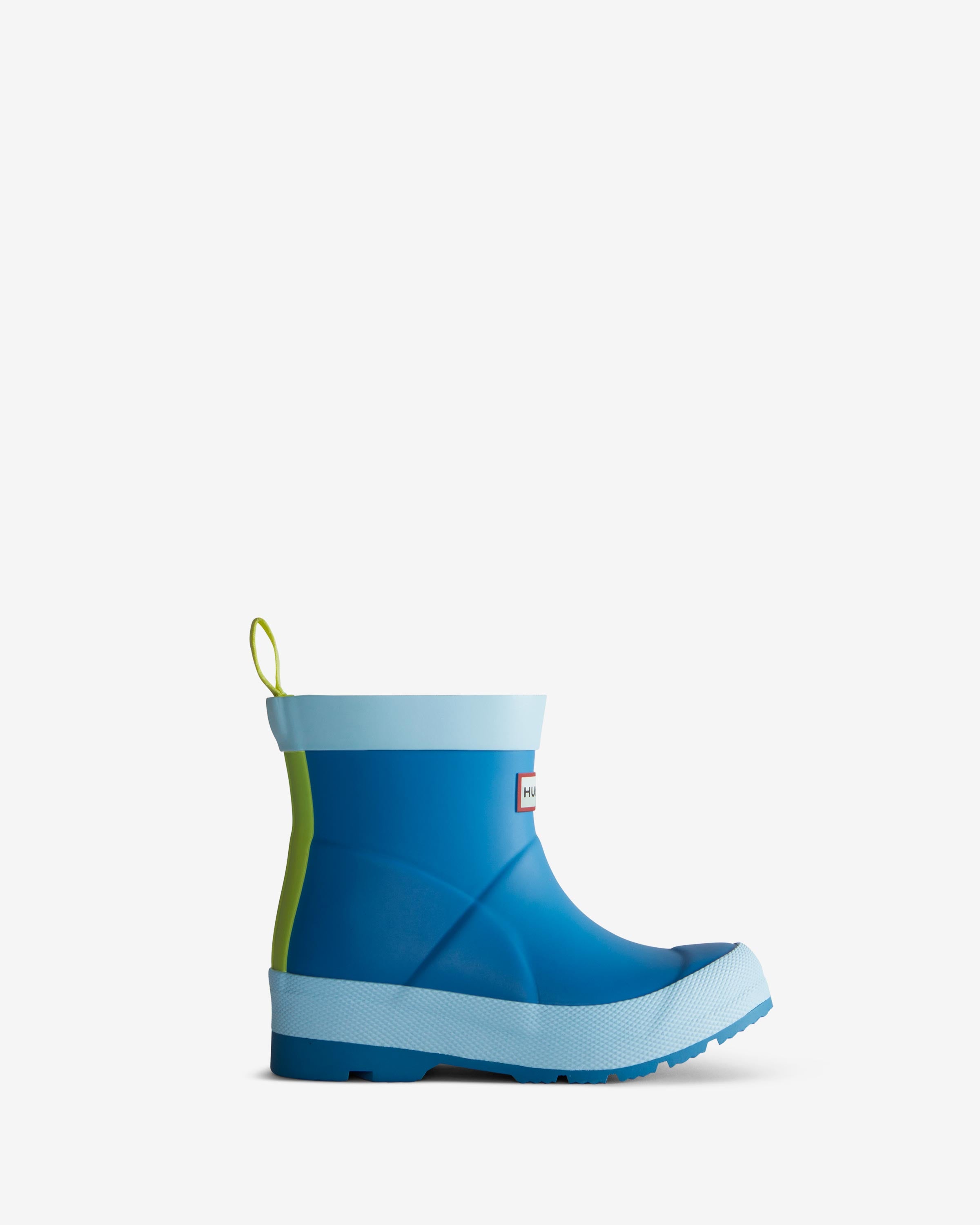 Light blue outlet short hunter boots