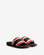 Men's Tri Colour Elastic Slides