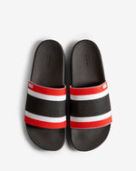 Men's Tri Colour Elastic Slides